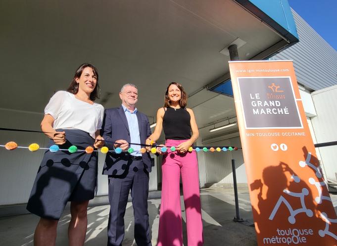 Le pôle de transformation du Grand Marché de Toulouse est l'un des plus grands de la région Occitanie. (Photo : Dorian Alinaghi - Entreprises Occitanie)