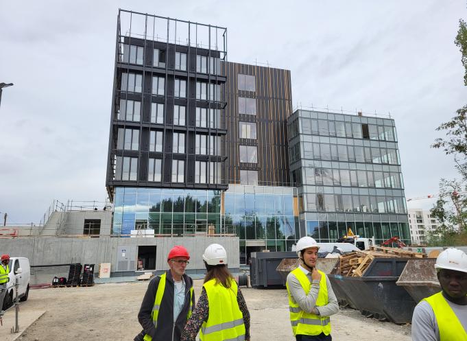 Le futur bâtiment de Toulouse est le résultat de l’association de deux agences d’architectures : Studio Montazami (France) et Tezuka Architects (Japon). (Photo Dorian Alinaghi - Entreprises Occitanie)