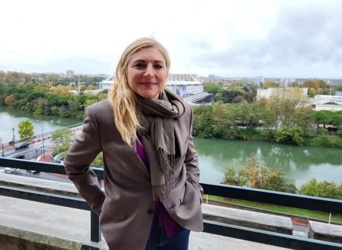 Pour la Toulousaine Maïa de Martrin, "le mécénat doit absolument correspondre à la raison d’être de l’entreprise, à sa marque employeur. Il permet aux équipes de s’aérer l’esprit". (Photo : Anthony Assémat - Entreprises Occitanie)