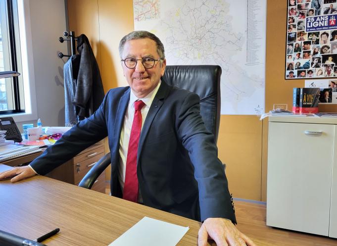 Jean-Michel Lattes, président de Tisséo. (Photo : Dorian Alinaghi - Entreprises Occitanie)