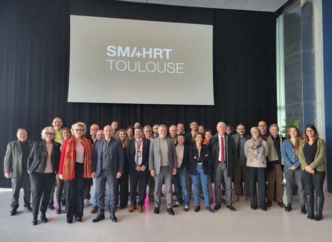 Au Meett de Toulouse, les organisateurs du Smahrt 2024 espèrent faire le plein. (Photo : Dorian Alinaghi - Entreprises Occitanie)