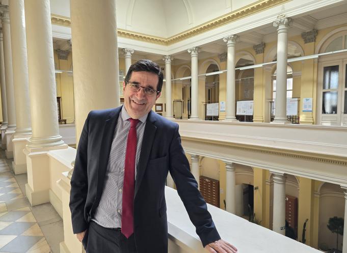 Philippe Dedieu, président du tribunal de commerce de Toulouse. (Photo : Dorian Alinaghi - Entreprises Occitanie)