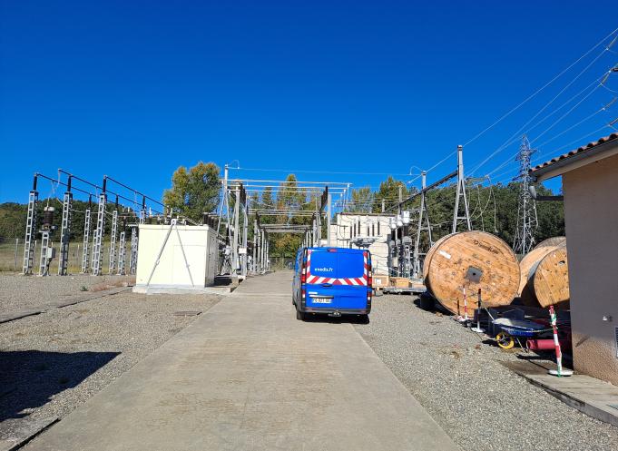 Le coût moyen du transformateur sur le poste source de Bérat est d’environ 600 k€. (Photo Enedis)