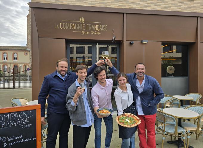 Le groupe AllForYou compte aujourd’hui 11 établissements : La Compagnie Française Busca Toulouse, La Compagnie Française Jeanne d’Arc, Les Salons de la Compagnie, Ma Biche sur le Toit, Café Chouchou, L'Envol Toulouse, Barbaque Victor Hugo, Jacques Fenouillet, Jacques Balma, Jacques Blagnac et Le Coup de Bambou. (Photo Dorian Alinaghi Entreprises Occitanie)