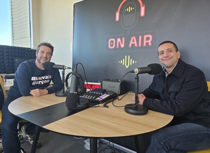 Julien Vigier et Reyda Messaoudi, les dirigeants de VO2X. (Photo Dorian Alinaghi Entreprises Occitanie)