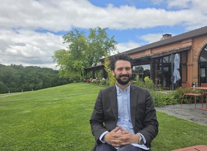 Julien Lazorthes, président-directeur général du Domaine Estolosa. (Photo Dorian Alinaghi Entreprises Occitanie)