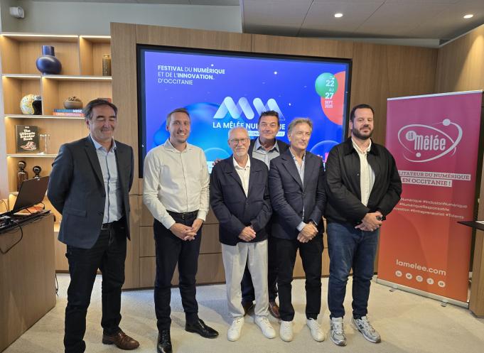 « La Mêlée Numérique incarne un esprit collectif où se construit l’innovation », souligne Édouard Forzy. (Photo Dorian Alinaghi Entreprises Occitanie)
