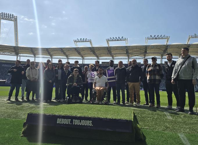 Choisi parmi de nombreux clubs, le Toulouse FC s’impose aujourd’hui comme un véritable laboratoire de l’inclusion dans le football professionnel. (Photo Dorian Alinaghi)