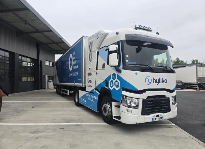 En Occitanie, les premiers essais du camion hydrogène HyT44 confirment le potentiel de cette technologie pour accélérer la décarbonation du transport routier longue distance. (Photo Dorian Alinaghi)