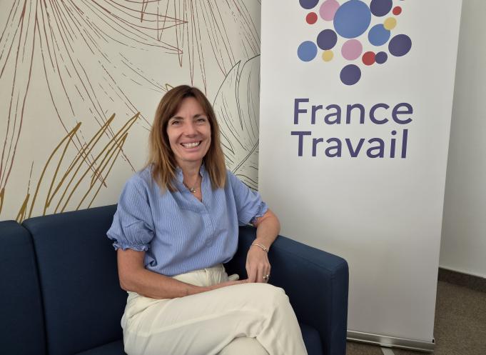 Karine Meininger, directrice régionale de France Travail. (Photo Dorian Alinaghi)