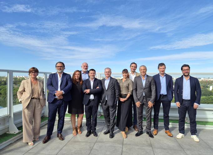 Réunis autour de Thomas Fantini, président du Medef Haute-Garonne, les représentants des branches professionnelles ont dressé un état des lieux de leurs secteurs et partagé leurs préoccupations sur l’investissement, l’emploi et la compétitivité des entreprises. (Photo Dorian Alinaghi)