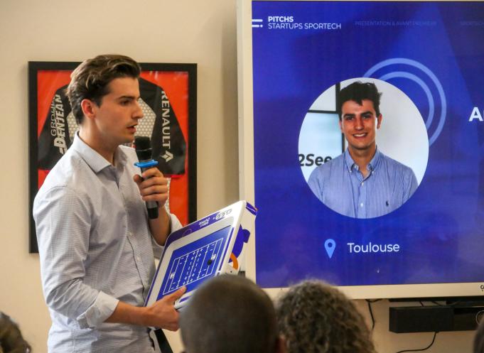 Arthur Chazelle, fondateur et CEO de Touch2see. (Photo Emmie Weber)