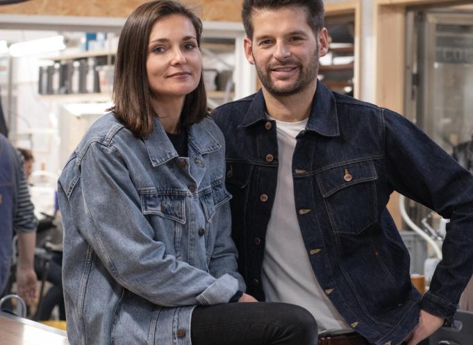 Myriam et Julien Tuffery lance une opération originale à Montpellier (Hérault) en réaction aux soldes. (Photo : Atelier Tuffery)