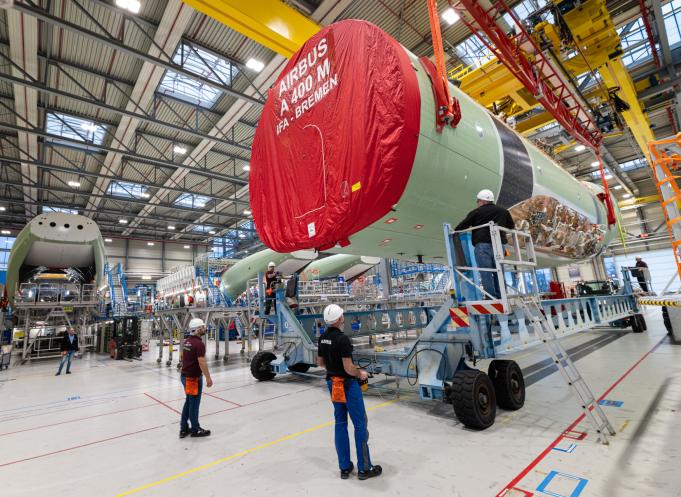 Depuis les années 1980, l’emploi aérospatial progresse de manière quasi ininterrompue malgré les crises économiques successives. (Photo Airbus)