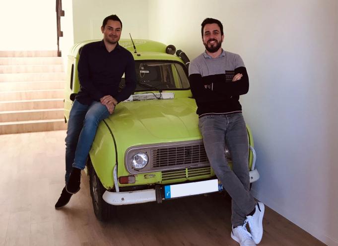Laurent Assis-Arantes et Johan Branca, fondateurs d'Opisto. (Photo Opisto)
