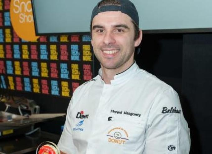Florent Masgonty, champion de France du donut. (Photo Instagram Dawn Food)
