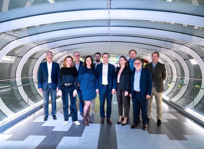 Vue sur la future zone d’implantation de la centrale photovoltaïque de 56 MWc portée par ATB Power, un projet qui positionnera l’aéroport Toulouse-Blagnac comme acteur clé de la production solaire locale et de la transition énergétique en Occitanie. (Photo Aeroport Toulouse-Blagnac)