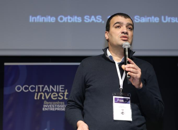 Adel Haddoud, président et directeur d'Infinite Orbits