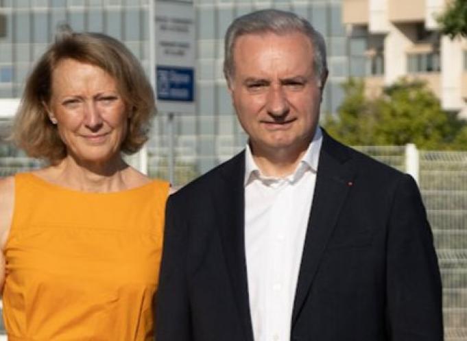 Agnès Plagneux Bertrand et Jean-Luc Moudenc