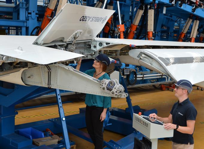 Airbus sera présent pour le salon de l'emploi Synergie.aéro, mardi 6 février 2024 au Stade Toulousain. (Photo : Airbus)