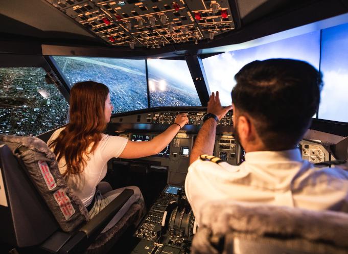 Au programme : un simulateur Boeing 737, une première dans l’agglomération, mais aussi deux nouveaux simulateurs dynamiques sur vérins pour une immersion encore plus poussée. (Photo AviaSim)
