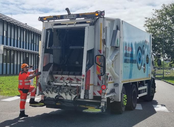 Cette innovation, inédite en France, répond aux obligations réglementaires qui renforcent la caractérisation annuelle des déchets. (Photo Véolia)