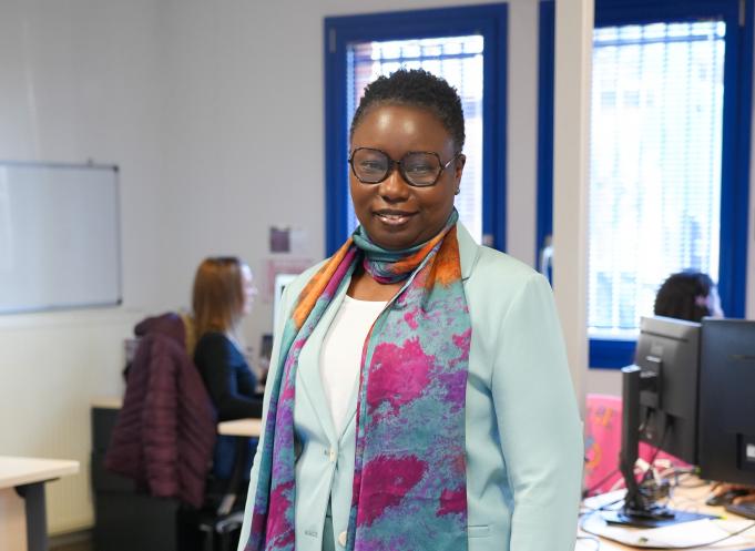 Bineta Mbaye Ba, salariée en parcours d’insertion. (Photo FEI Occitanie)