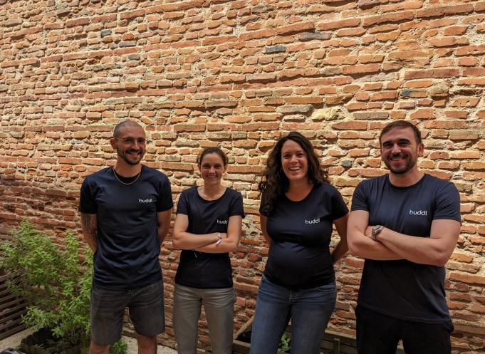 La startup toulousaine s’apprête à présenter sa solution de planification financière collaborative au salon VivaTech 2025. (Photo Buddl)