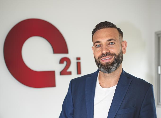 Julien Raffin dirige l'agence immobilière C2I dans le Gard, élue meilleure agence du Sud-Ouest en 2022. (Photo : Stéphanie Coelho)
