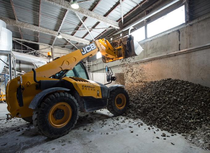 8 000 tonnes de ces rebuts transitent chaque année à l’usine du Mourre Blanc, à Mèze (Photo : Coved)