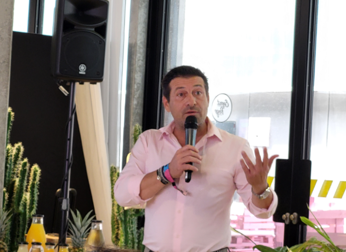 Thomas Fantini, co-président de la CFA (Cité des formations & des apprentissages) de Toulouse-Blagnac. (Photo : Anthony Assémat - Entreprises Occitanie)