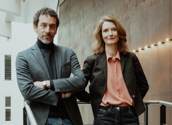 Matthieu Cruciani et Émilie Capliez, directeurs  du Théâtre de la Cité. (Photo Siimon Gosselin)
