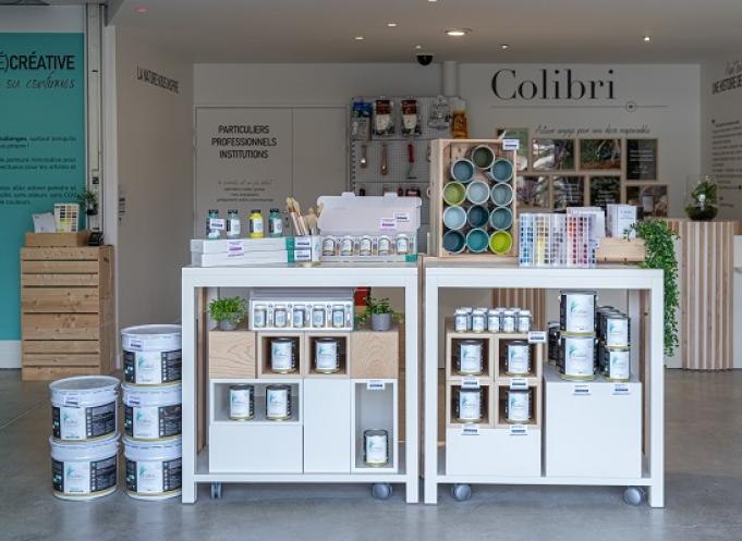 La boutique Colibri à l'Union, en bordure de Toulouse. 