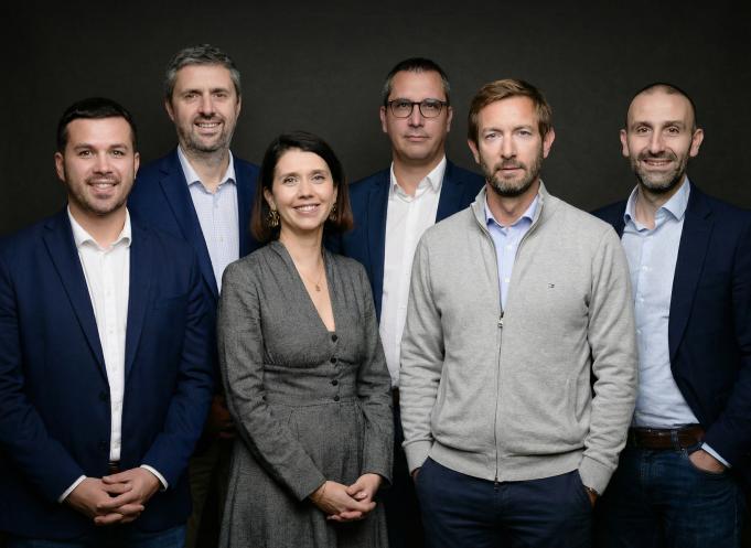 De gauche à droite : Vincent Estadieu, Cédric Fay, Claire Cambus, Jean-Luc Carle, Jérôme Poulier, Mathieu Senac. (Photo Fidsud) 