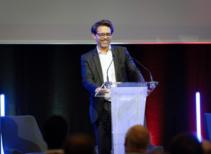 Pierre-Olivier Nau, le président du Medef de Haute-Garonne. (Photo : Alain le Coz)