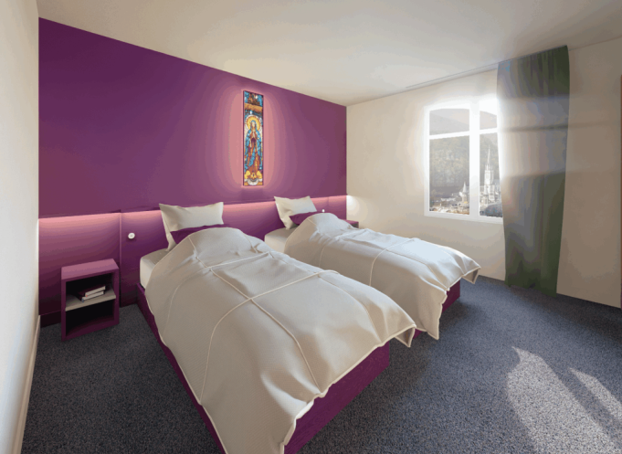Premier établissement fin avril 2026 à Lourdes, issu de la rénovation d’un hôtel historique. (Photo Domus Hotel)