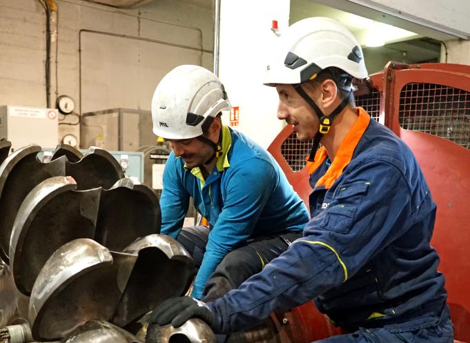 EDF Hydro recrute une vingtaine de personnes pour travailler sur plusieurs sites situés en Ariège. (Photo : EDF)