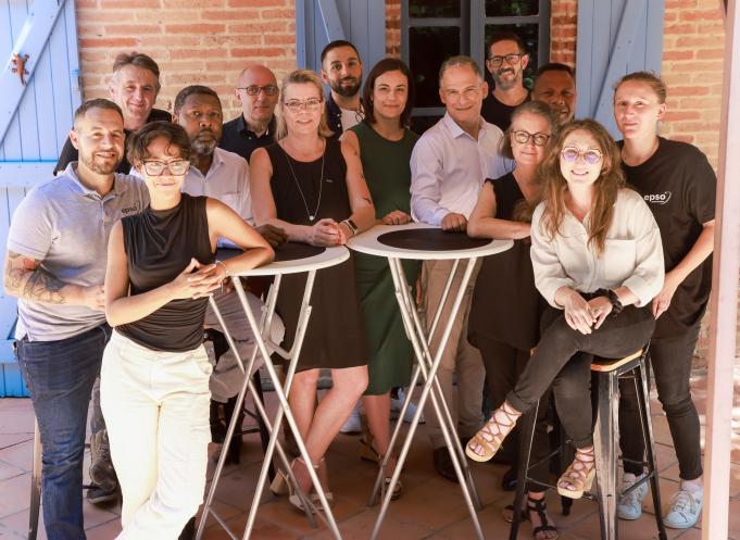 L’équipe d’EPSO, entreprise de propreté et de services aux entreprises, implantée en Occitanie. (Photo EPSO)