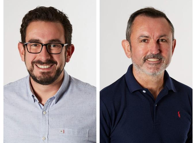 Jérôme Paya, directeur général et Christophe Barailhe, président de Cogex. (Photo : Cogex)