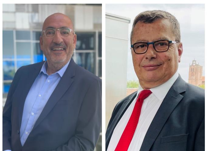  Philippe Nahoum, président de MELIES et Pierre Carli, président de Capitole Angels. (Photo Occitanie Angels)
