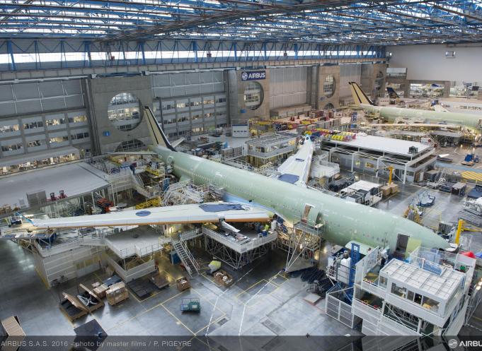 Le secteur aéronautique recherche de la main-d'oeuvre pour assurer ses cadences de production : des offres seront proposées lors de l'AéroDay. (Photo : Airbus)