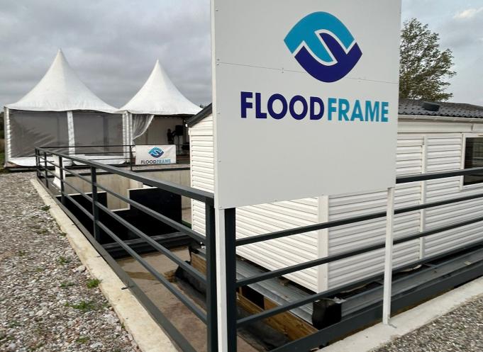 Lauréat du concours national Fundtruck 2024, Floodframe ouvre son capital auprès d’investisseurs en 2025 pour son développementsur un marché à forts enjeux face au changement climatique et l’explosion du coût des risques naturels. (Photo Floodframe)