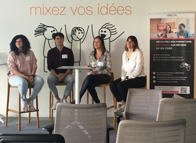 "Ubisoft a partagé son expérience et son engagement en collaborant avec nous pour former et accueillir des talents issus de la diversité", explique Simplon. (Photo : Simplon)