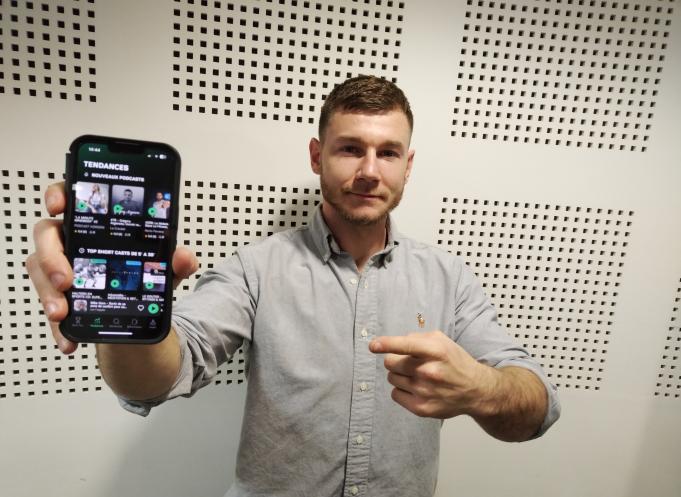 Max Altenhoven possède la double casquette de préparateur physique du Fenix Handball, à Toulouse, et de créateur de la plateforme de podcasts Know Minut (Photo : Anthony Assémat - Entreprises Occitanie)