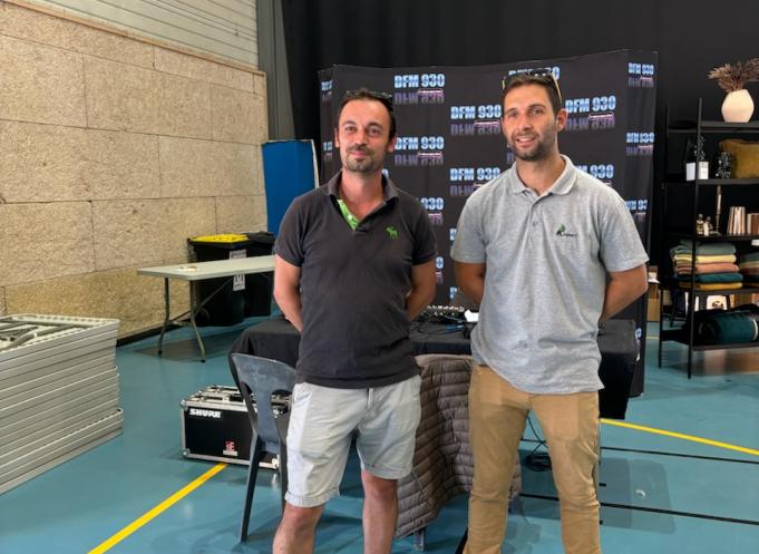 De gauche à droite : Simon Daney et Henri Boyer, les fondateurs de MD Bois. (Photo : MD Bois)