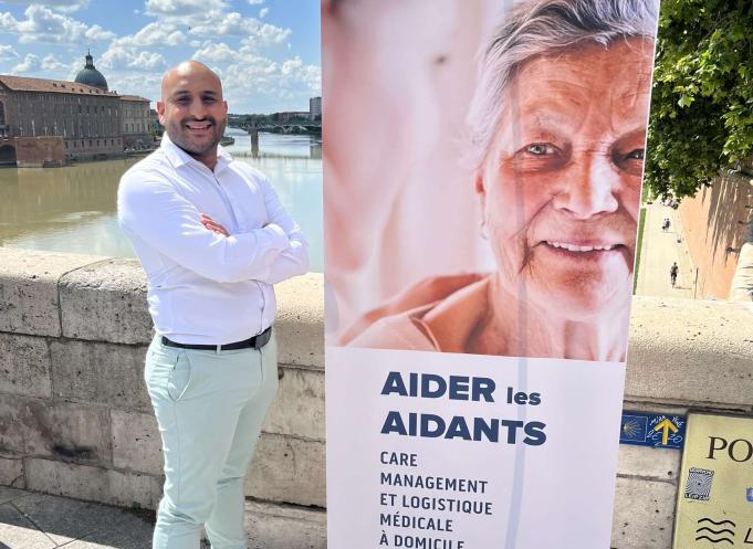 Amar Tani, fondateur de l'agence Albert&Clotilde à Toulouse. (Photo : Albert & Clotilde)