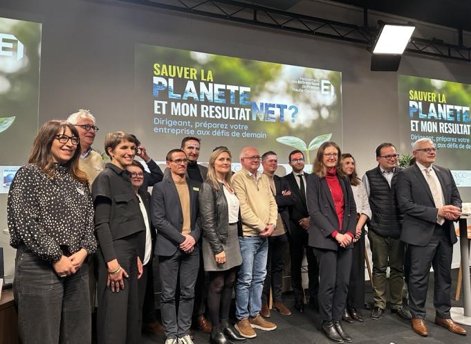 TBS Education, à Compans Caffarelli à Toulouse, a accueilli plus de 160 dirigeants. (Photo Maureen Balourdet)