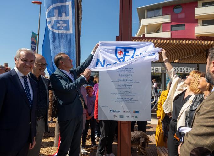 Les différents partenaires de cette opération sont la Ville de Narbonne, le Grand Narbonne, l’Etat dans le cadre du Plan Littoral 21 Méditerranée, l’Agence de l’eau et le Conseil départemental de l’Aude. (Photo : Ville de Narbonne / Bernard Delmas)