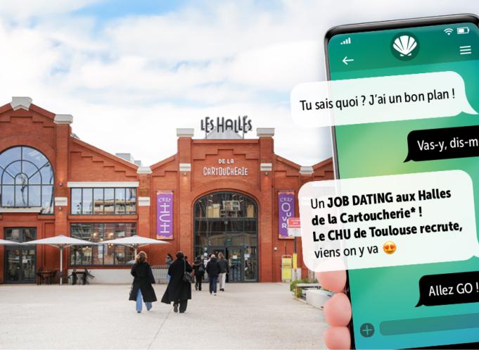 Le CHU de Toulouse organise un job dating en partenariat avec Indeed le jeudi 6 mars 2025, de 10h à 17h, à La Cabane des halles de la Cartoucherie.  (Photo CHU de Toulouse)