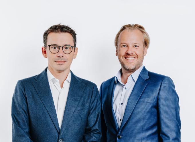 Jean-Michel Mandin et Benoît Terrière, co-dirigeants du Groupe Intelligible. (Photo Giesbert & Mandin) 